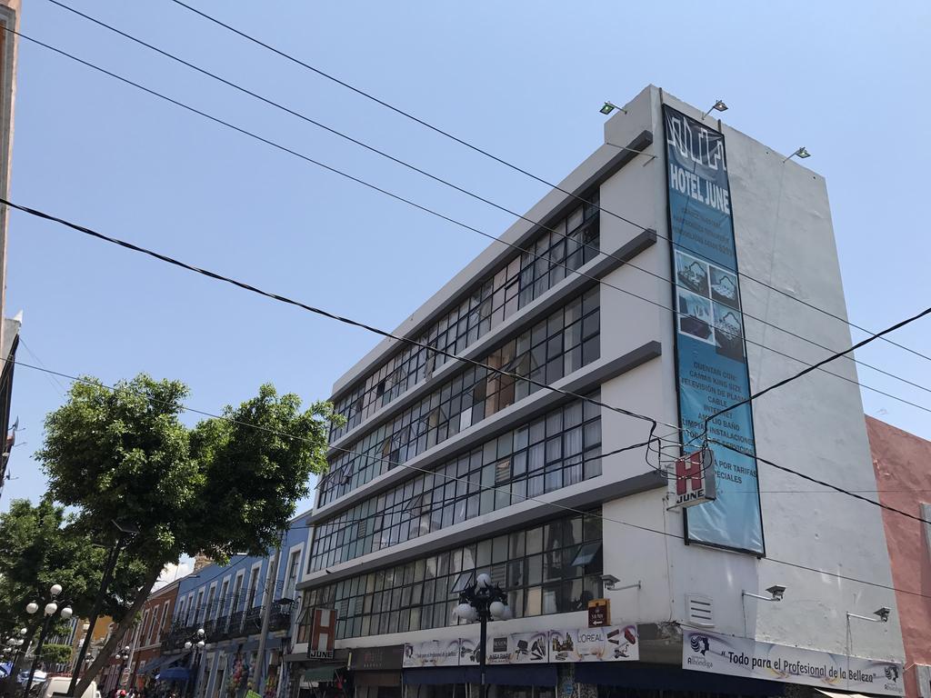Hotel June Puebla Buitenkant foto
